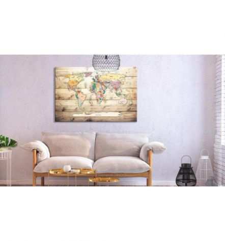 Quadro Di Sughero Country Cm.90x60 E 120x80 Arredalacasa