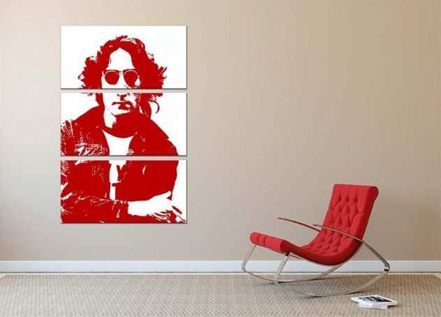 Quadro John Lennon dipinto The Beatles