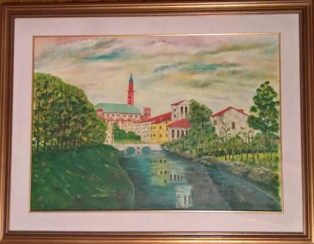 QUADRO PAESAGGIO BASILICA PALLADIANA VICENZA