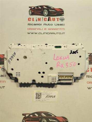 QUADRO STRUMENTI LEXUS RX Serie 83800-48770 257430-3971 2GRFE (0510)