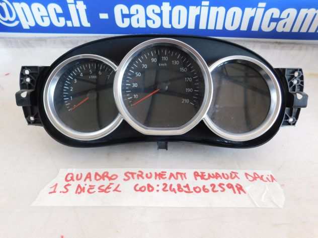 QUADRO STRUMENTI RENAULT DACIA 1.5 DIESEL 248106259R