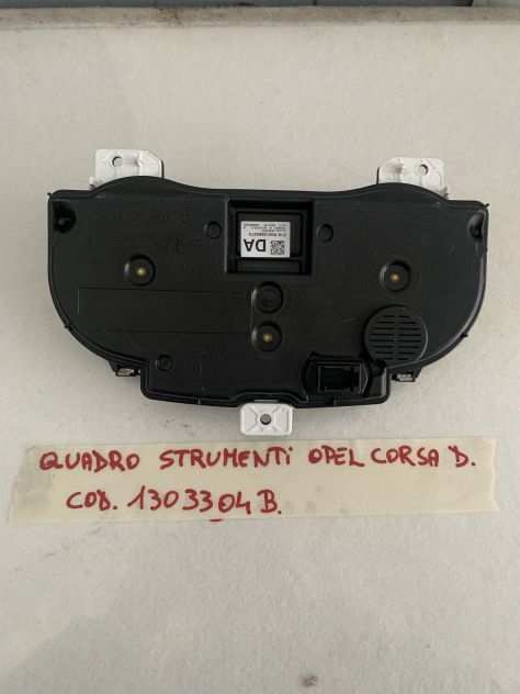 Quadro strumenti veglia opel corsa D 2011 1303304B