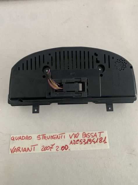 Quadro strumenti vw passat variant 2007 2.0 diesel A2C53194181