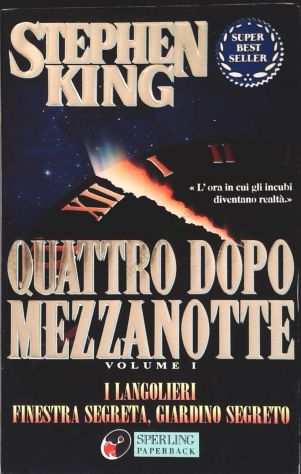 Quattro dopo mezzanotte Vol.1 di Stephen King 1degEdSperling Paperback, 1996