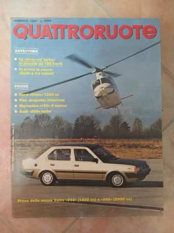 QUATTRORUOTE -1984