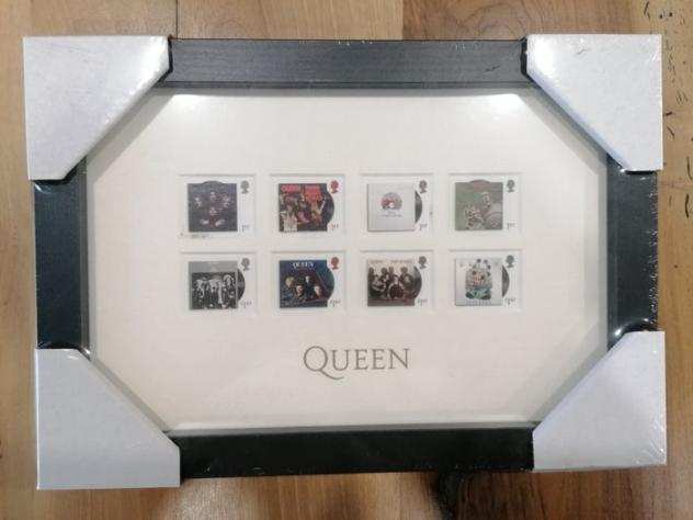 Queen - Album Covers - Framed Stamp Display - Royal Mail - Articolo memorabilia merce ufficiale - 20192019