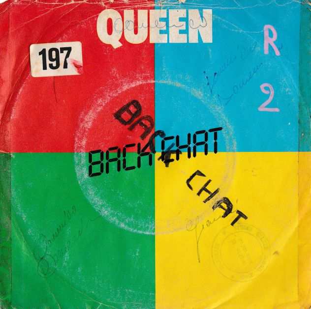 QUEEN - Back Chat - 7  45 giri 1982 EMI Italy