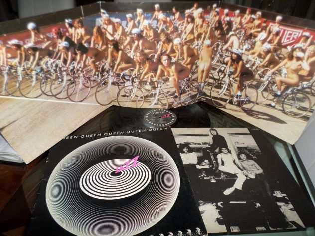QUEEN - JAZZ - LP  33 giri 1978 Sleeve Inner amp Poster 1deg Stampa Italy EMI