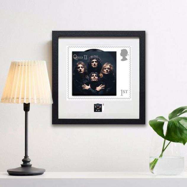 Queen - Queen II - Framed Bohemian Rhapsody Print and Stamp - Royal Mail - Edizione limitata - 20192019