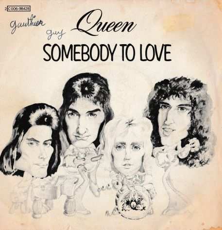 QUEEN - Somebody To Love - White Man - 7quot  45 giri 1976 EMI