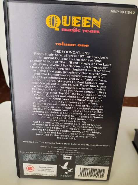 QUEEN vhs originali