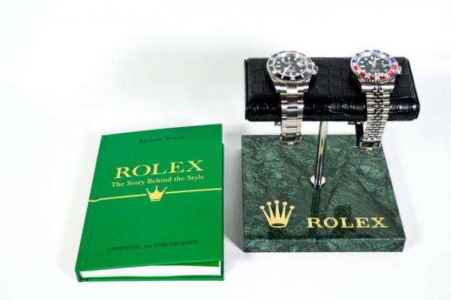 quotCROCODILEquot Rolex Watch stand Marble Green Guatemala