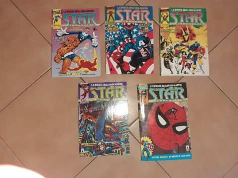 quotStar Magazinequot La rivista degli eroi Marvel Ed. Star Comics Volumi 2-3-4-5-6