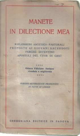 R45 - MANETE IN DILECTIONE MEA