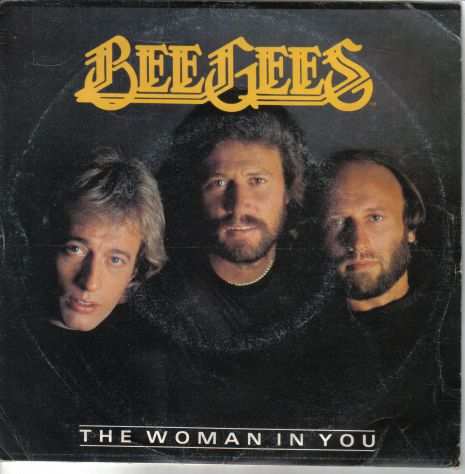 R84 - VINILE BEEGEES THE WOMAN IN YOU