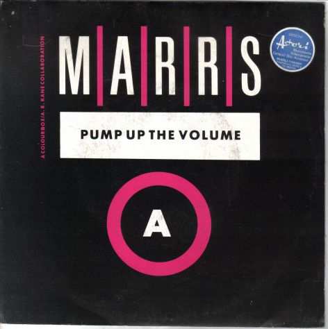 R84 - VINILE MARRS PUMP UP THE VOLUME