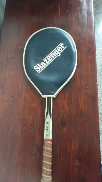 racchetta Da Tennis In Legno Slazenger Stadium Vintage