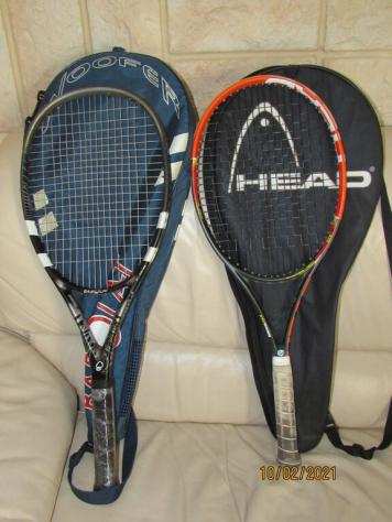 Racchette da Tennis, ecc.. Head, wilson.ecc.. Usato