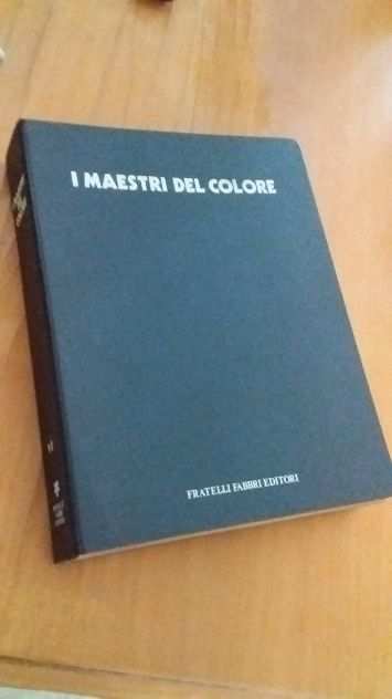 Raccolta monografie quot I Maestri del colorequot