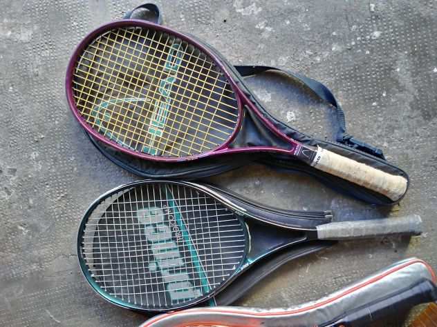 Rachette tennis varie marche usate
