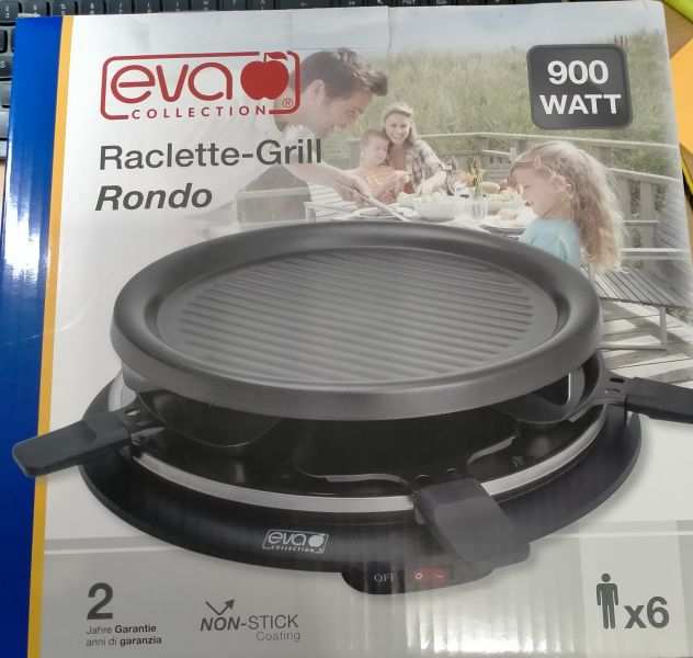 RACLETTE GRILL - Per 6 persone