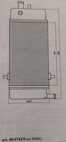 Radiatore Malaguti RST 50 SG 680742 329404