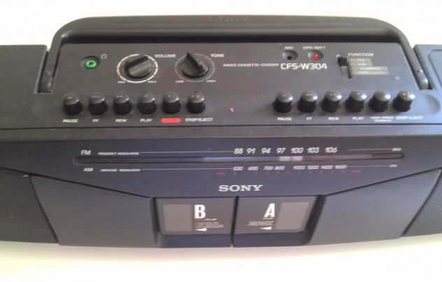 Radio Cassette Player Sony CFS-W304
