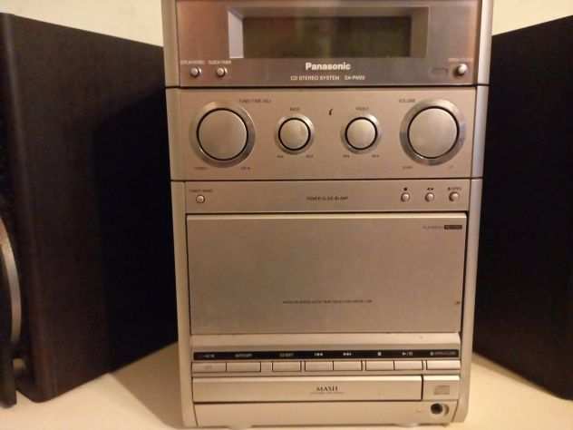 Radio CD panasonic con cassette