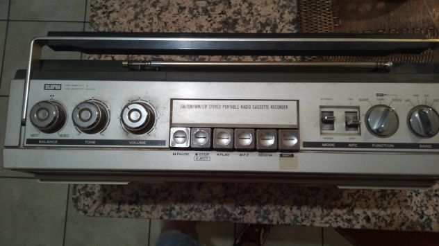 Radio HITACHI RDK 7200 E anno 1981
