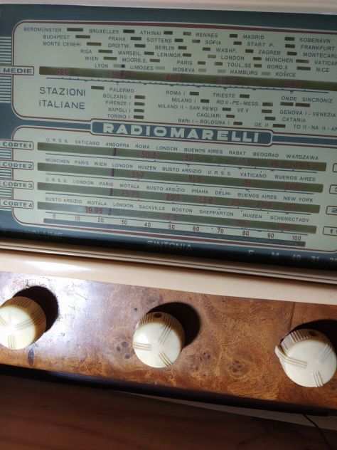 radio Marelli anni 50