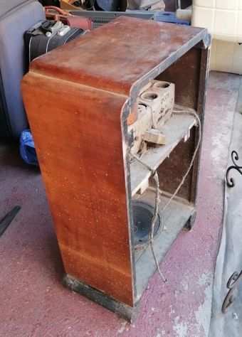 Radio Philips a mobile anni 30 per arredo pezzi di ricambio