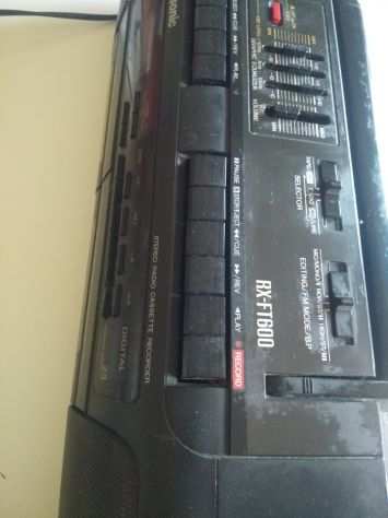 Radio registratore portatile vintage anni 80 Panasonic