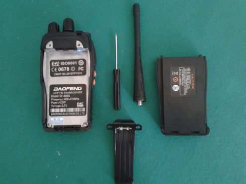 RADIO RICETRASMITTENTE BAOFENG BF 888 S UHF 400 470 MHZ 5 watt