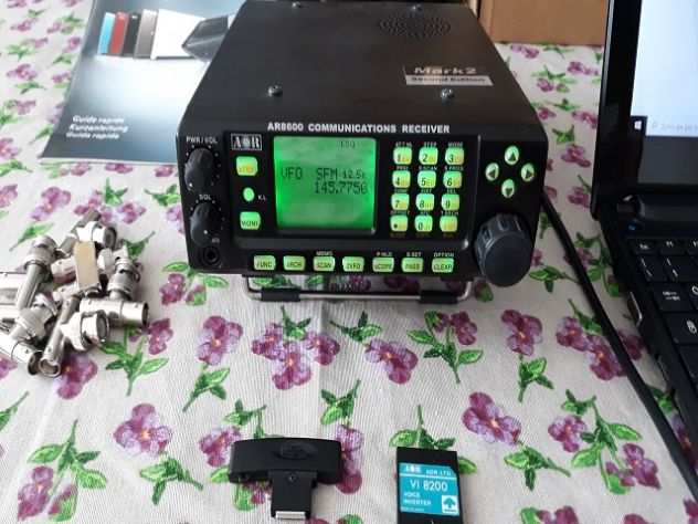 Radio ricevitore professionale AOR AR8600MK2 da 100khz a 3ghz allmode