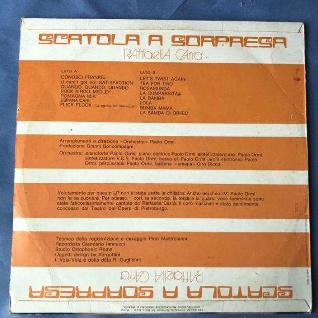 Raffaella Carragrave - Scatola a sorpresa - Album LP - Prima stampa - 19731973