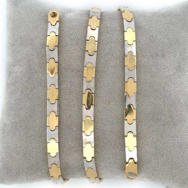 Raika - 28,7 gr. - 50 cm - Collana Oro bianco, Oro giallo