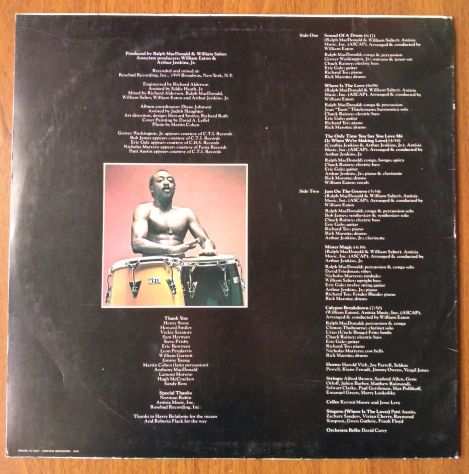 RALPH MACDONALD Sound of a Drum - 1976