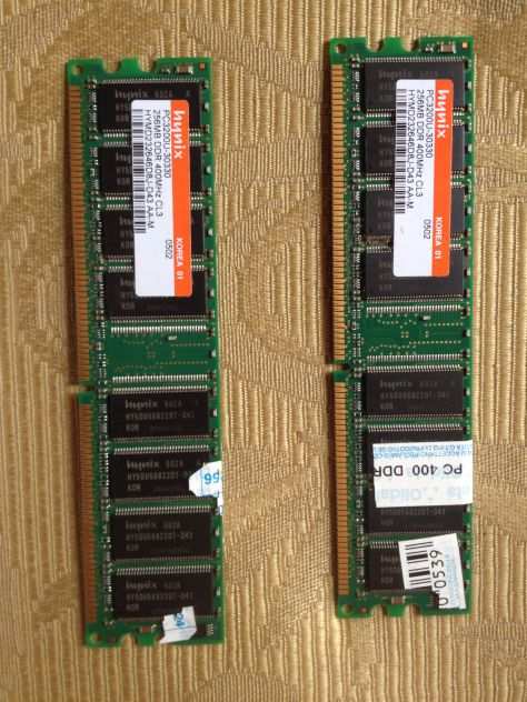RAM (2 X 256MB) DDR400 PC3200U