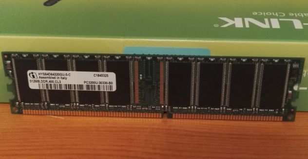 Ram 512 MB PC3200U DDR SDRAM 400 Mhz Desktop