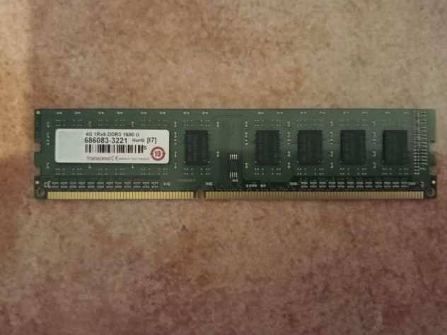 RAM TRANSCEND 4GB DDR3 1600U