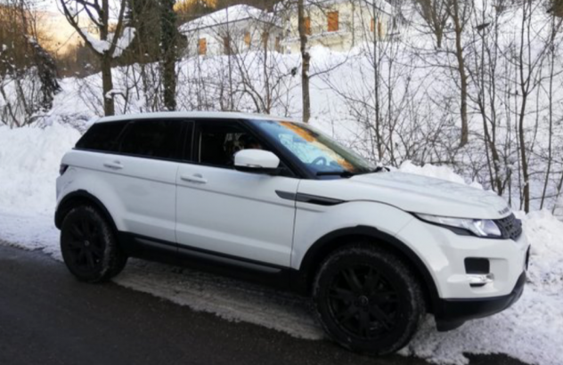 Range rover Evoque bianco TD4 2.2 anno 062013