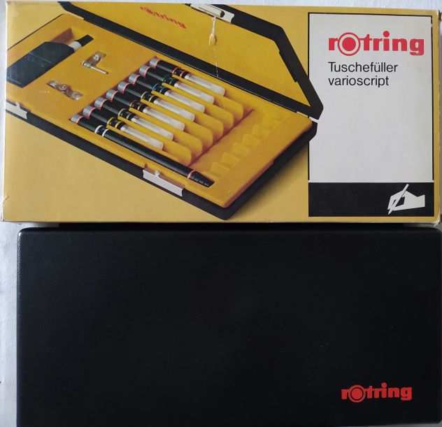 Rapidograph-Rotring-Tuschefuller Varioscript - anni 70