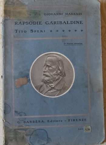 Rapsodie garibaldine e Tito Speri di Giovanni Marradi, 1917