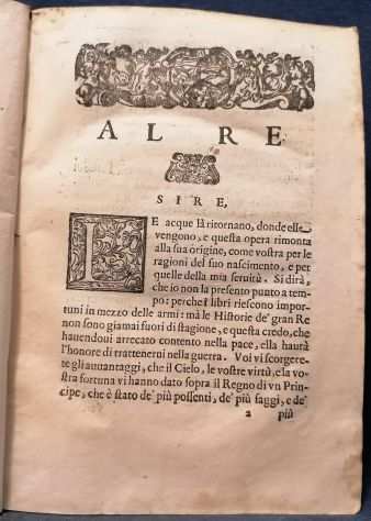 (RARA SEICENTINA) DELLA HISTORIA MEMORABILE DI LUIGI XI RE DI FRANCIAhellip 1628.