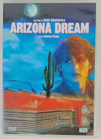 Raro Arizona Dream Emir Kusturica(Regista) con Johnny Depp DVD Video-BIM, 1992