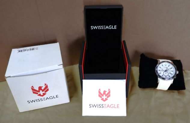 Raro Cronografo Swiss Eagle limited edition