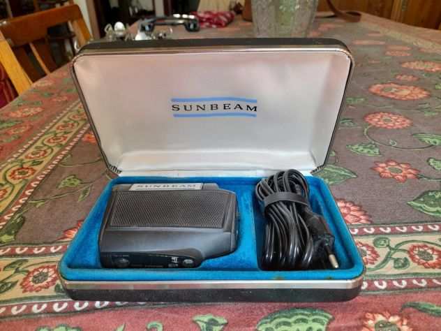 rasoio elettrico subean vintage