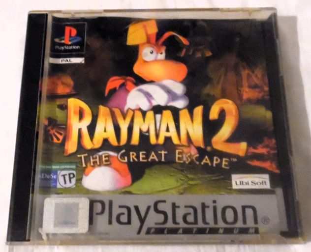Rayman 2 The great escape Platinum PS1