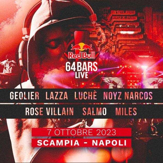 Red Bull 64 Bars Live - Napoli 2023 - il 07 ottobre 2023 - partenza da ANDRIA