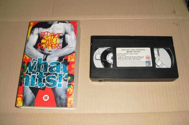 RED HOT CHILI PEPPERS - WHAT HITS  1992 - VHS USATA